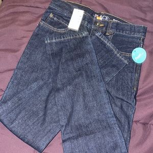 Dark rinse wash 8H Boys skinny Jeans